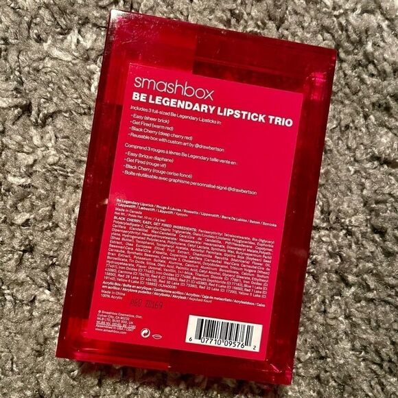 NWT Smashbox Be Legendary Lipstick Trio Set - Picture 2 of 6